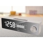 Настільний годинник Technoline з радіо WT483 White/Silver (DAS302714) - зменшене зображення 3