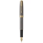 Ручка пір'яна Parker SONNET 17 Grey Lacquer GT  FP F (86 415) - зменшене зображення 1