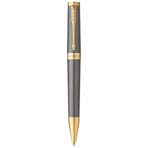 Ручка кулькова Parker INGENUITY Grey Lacquer GT BP (60 432) зображення 1