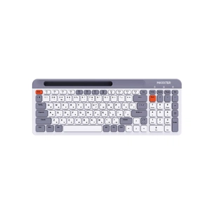 Клавіатура Maxxter KBW-02G-UA Wireless Grey (KBW-02G-UA) зображення 1