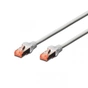 Патч-корд Digitus 10м, CAT 6 S-FTP, AWG 27/7, LSZH (DK-1644-100) - зменшене зображення 1