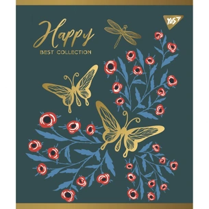 Зошит Yes А5 Happy 48 аркушів клітинка (766873) зображення 1