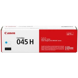 Картридж Canon 045H Cyan (1245C002) зображення 1