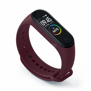 Ремінець до фітнес браслета Armorstandart для Xiaomi Mi Band 4/3 Marsala (ARM55110) зображення 1