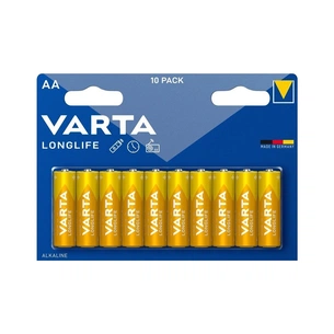 Батарейка Varta AA Longlife Extra * 10 (04106101461) зображення 1
