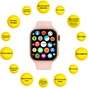 Смарт-годинник AURA X2 Pro 44mm Pink (SWAX244P) - зменшене зображення 4