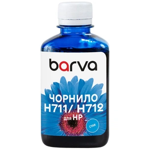 Чорнило Barva HP 711/712 180ml C, water-soluble (H711-858) зображення 1