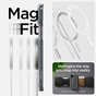 Чохол до мобільного телефона Spigen Apple iPhone 15 Ultra Hybrid MagFit Graphite (ACS06804) - уменьшенное изображение 8