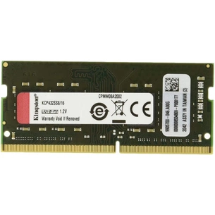 Модуль пам'яті для ноутбука SoDIMM DDR4 16GB 3200 MHz Kingston (KCP432SS8/16) зображення 1