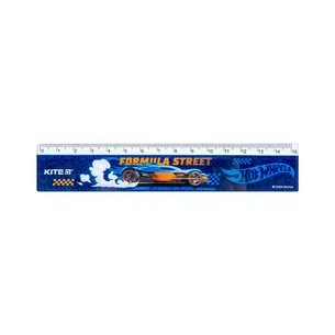 Лінійка Kite Hot Wheels, 15 см (HW24-090) изображение 1