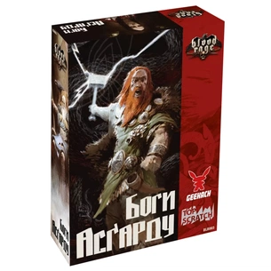 Настільна гра Geekach Games Лють крові. Боги Асґарду (Blood Rage: Gods of Asgard) (укр.) доповнення (GKCH153BR) зображення 1