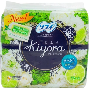 Щоденні прокладки Sofy Kiyora Fresh 72 шт. (4903111375103) зображення 1