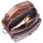 Сумка Vintage З натуральної шкіри Коричнева (21279) - зменшене зображення 7