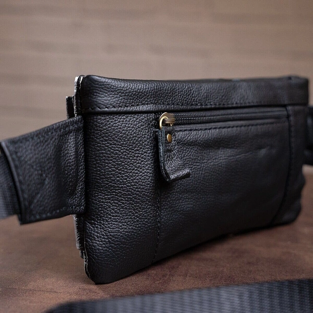 Сумка Vintage На пояс Чорна (14734) - зображення 6