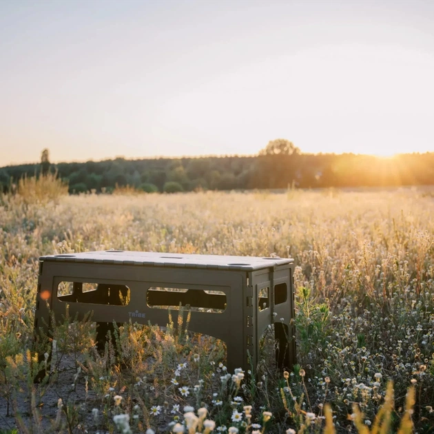 Туристичний стіл Tribe Camp Table Low пластиковий Olive (T-EF-0003-olive) - picture 9