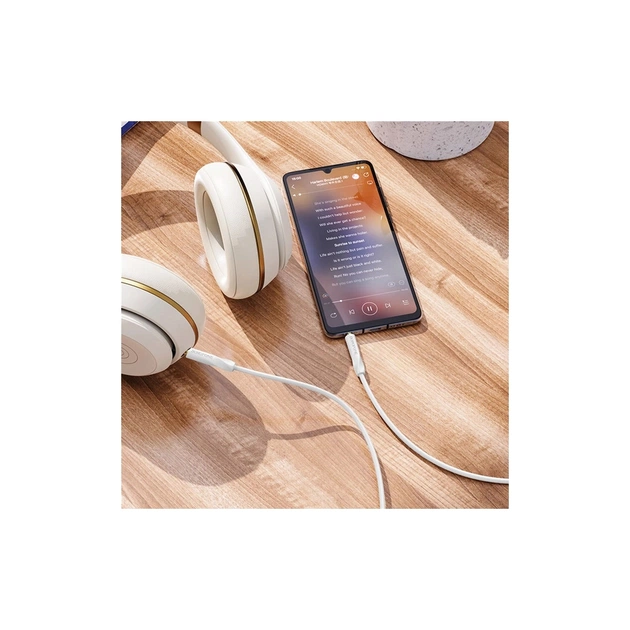 Кабель мультимедійний 3.5mm M to 3.5mm M 16 white BOROFONE (6974443389173) - зображення 4