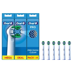Насадка для зубної електрощітки Braun Oral-B Pro Cross Action EB50RX (6 шт.) зображення 1