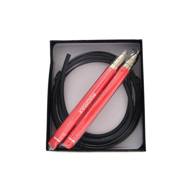 Скакалка MadMax MFA-286 Speed jump rope швидкісна Червона (MFA-286-RED-U) - picture 3