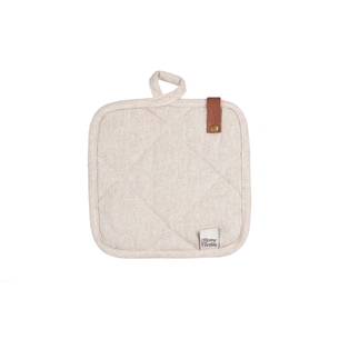 Кухонна прихватка Ardesto Oliver бежевий 20х20см, 100% бавовна (ART04OB) изображение 1