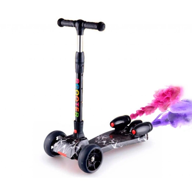 Самокат BabyHit Rocket Black (71650) - зображення 1