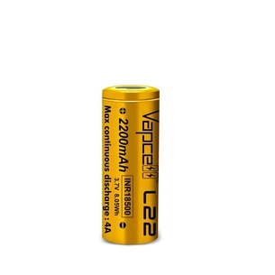Акумулятор Vapcell 18500 L22 Li-Ion 2200mAh 1шт изображение 1