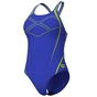 Купальник Arena Graphic Swimsuit Swim Pro Back 009024-850 синій, жовтий 36 (3468337621539) - уменьшенное изображение 4