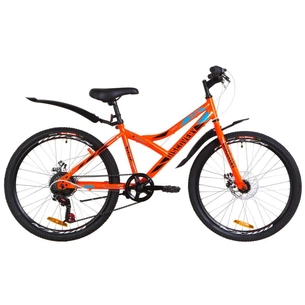 Велосипед Discovery 24" FLINT DD рама-14" 2019 помаранчевий (OPS-DIS-24-125) зображення 1