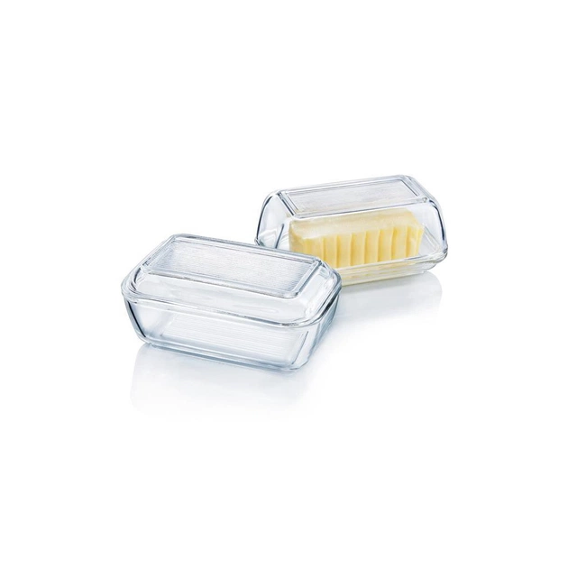 Маслянка кухонна Luminarc Butter Clear 17 см (N3913) - picture 3