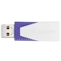 USB флеш накопичувач Verbatim 64GB STORE'N'GO SWIVE VIOLET USB 2.0 (49816) - зменшене зображення 2