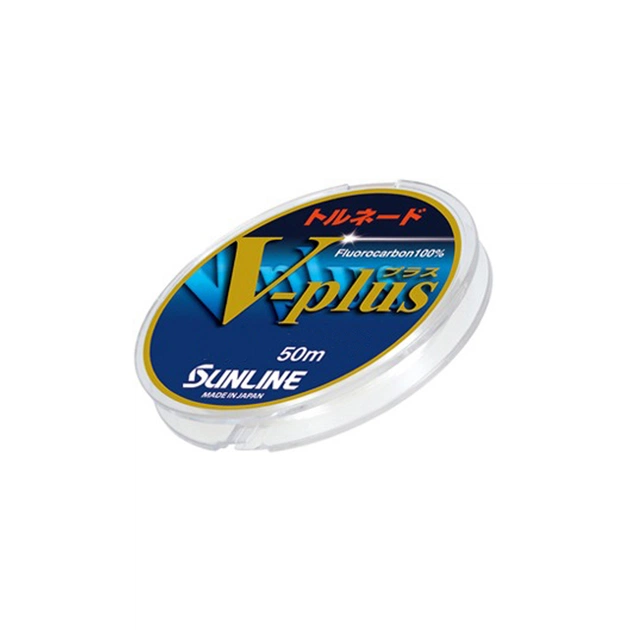 Флюорокарбон Sunline V-Plus 50м #2,5 0.26мм 5кг (1658.07.27) - зображення 1