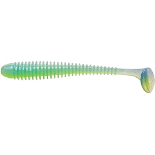 Силікон рибальський Keitech Swing Impact 4" (8 шт/упак) ц:pal#03 ice chartreuse (1551.06.86) зображення 1