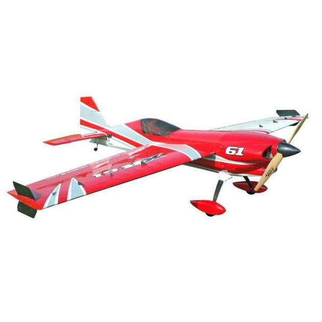 Радіокерована іграшка Precision Aerobatics Літак XR-61 1550мм KIT (червоний) (PA-XR61-RED) - изображение 1