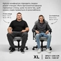Кресло для геймеров Anda Seat Kaiser 3E Size XL Black (AD23YC-XL-09-B-CF-B01) - уменьшенное изображение 2
