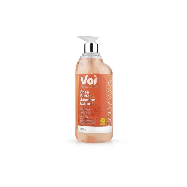Гель для душа Voi Pamper Yourself Shea Butter & Jasmine Extract Nourishing Body Wash 750 мл (8681608223514) - изображение 1