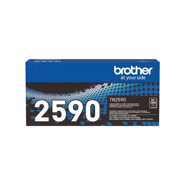 Картридж Brother TN2590 1.2K, для DCP-L2600D,DCP-L2622DW, DCP-L2640DN, HL-L2402D (TN2590) - изображение 1