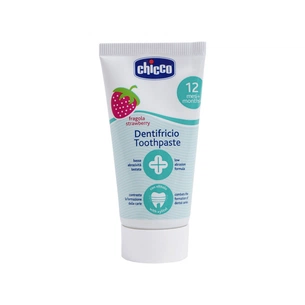 Дитяча зубна паста Chicco Клубника 50 мл (02321.10) изображение 1