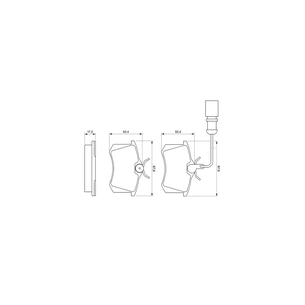 Гальмівні колодки Bosch 0 986 424 559 зображення 1