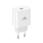 Зарядний пристрій RivaCase 1xUSB Type-C PD 20 Вт white (PS4101 W00 (White)) - зменшене зображення 1