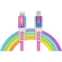 Дата кабель USB-C to Lightning 1.0m MFI Rainbow REAL-EL (EL123500054) - зменшене зображення 1