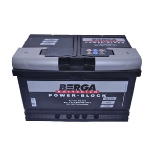 Акумулятор автомобільний Berga Power Block 72Ah Н Ев (-/+) (680EN) (5724090687502) зображення 1