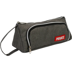 Пенал Cool For School 2 відділення Сірий (CF87215) зображення 1