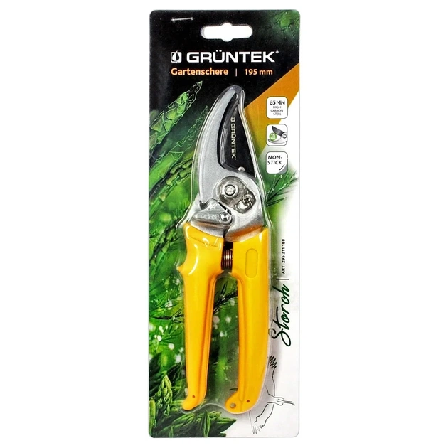 Секатор Gruntek Storch 195 мм (295211188) - изображение 4