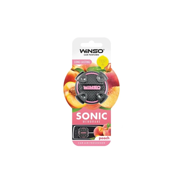 Ароматизатор для автомобіля WINSO Sonic Peach (533200) - зображення 1