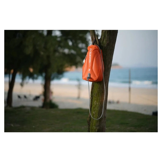 Душ портативний Flextail Tiny Shower Bag із ємністю та насосом 20 л помаранчевий (TSB-650) - picture 12