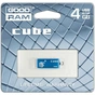 USB флеш накопичувач Goodram 4GB Cube Blue USB 2.0 (PD4GH2GRCUBR9) - зменшене зображення 3