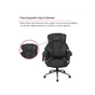 Офісне крісло Аклас Гетьман R-SR (DV-99 Black) (00172356) - зменшене зображення 9