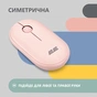 Мишка 2E MF300 Silent Wireless/Bluetooth Mallow Pink (2E-MF300WPN) - зменшене зображення 4