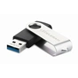 USB флеш накопичувач eXceleram 128GB P1 Series Silver/Black USB 3.1 Gen 1 (EXP1U3SIB128) - зменшене зображення 2