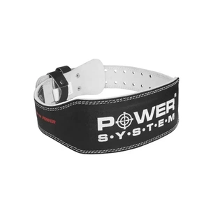 Атлетичний пояс Power System PS-3250 Power Basic шкіряний Black M (PS-3250_M_Black) зображення 1