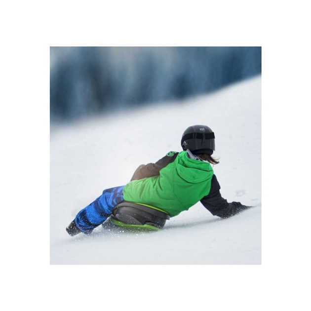 Санки Plastkon Skidrifter чорні із зеленим (49096) - picture 8